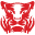 Red tiger logo